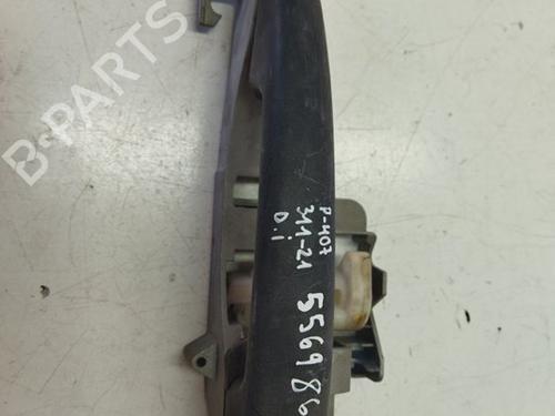 Used Front left exterior door handle PEUGEOT 407 (6D_) 1.8 (6D6FZB) (116 hp) 19562866