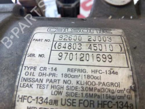 AC compressor NISSAN PRIMERA Hatchback (P10)  | BP19546991M34 