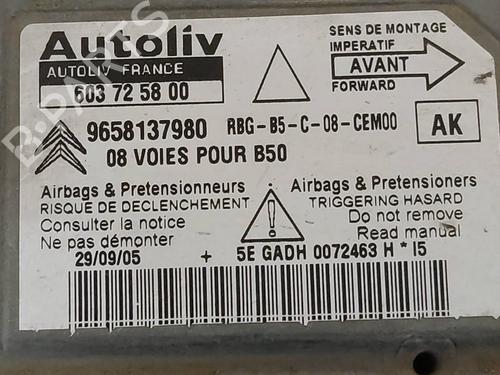 ECU airbags CITROËN C4 I (LC_)  | BP19570965M53 