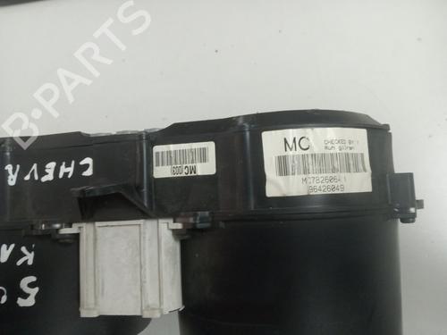 Instrument cluster CHEVROLET KALOS  | BP19560351C47 