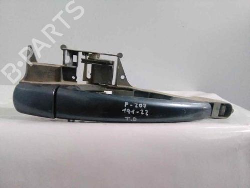 Used Rear right exterior door handle PEUGEOT 207 (WA_, WC_) 1.4 HDi (68 hp) 19562925