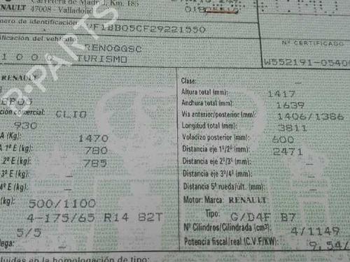 Electronic sensor RENAULT CLIO II (BB_, CB_)  | BP19549975M84 