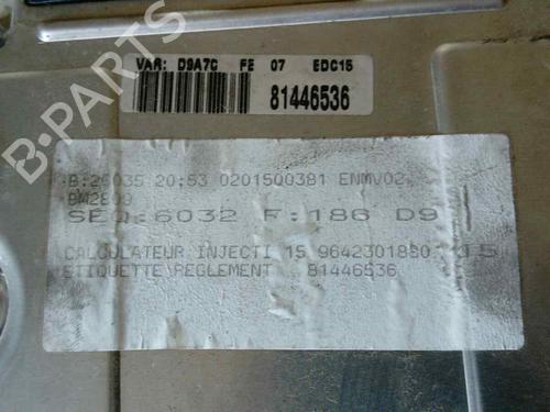 Engine control unit (ECU) PEUGEOT 406 (8B)  | BP19552515M57 