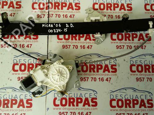 Used Front right window mechanism NISSAN MICRA III (K12) 1.2 16V (80 hp) 19549311