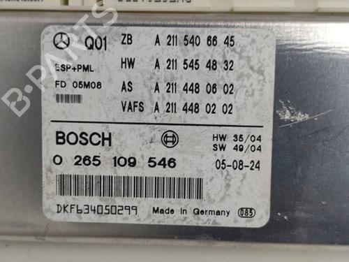 Electronic module MERCEDES-BENZ E-CLASS (W211)  | BP29437232M83 