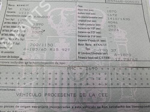 Used Parts RENAULT KANGOO (KC0/1_)    4633002