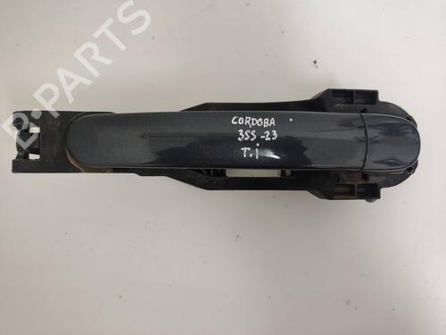 Used Rear left exterior door handle SEAT CORDOBA (6L2) [2002-2009]  19568092