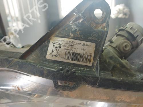Left headlight RENAULT LAGUNA III (BT0/1)  | BP19561762C28 