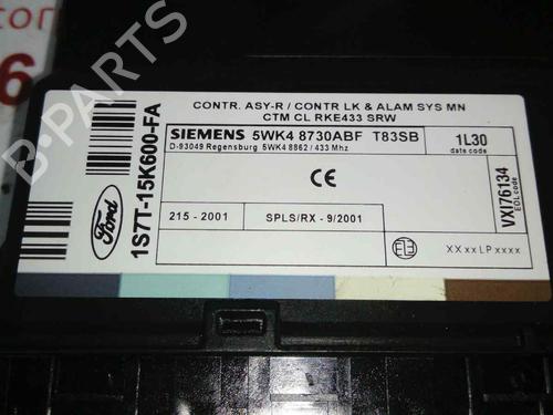 Comfort control module FORD FOCUS I (DAW, DBW) 1.8 Turbo DI / TDDi | BP19550492M56 