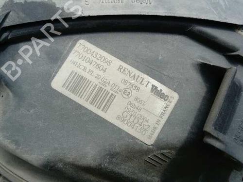 Left headlight RENAULT SCÉNIC I MPV (JA0/1_, FA0_) 1.9 dTi (JA0N) | BP19551151C28 