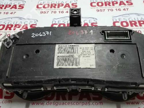Instrument cluster RENAULT MEGANE II (BM0/1_, CM0/1_)  | BP19548540C47 