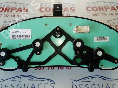 Instrument cluster PEUGEOT 206 Hatchback (2A/C) 2.0 HDI 90 | BP19550547C47 