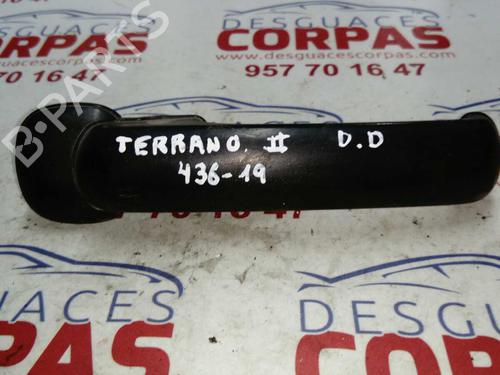 Used Front right exterior door handle NISSAN TERRANO II (R20) [1992-2007]  19553797
