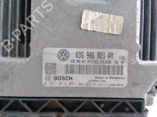 Engine control unit (ECU) VW GOLF V (1K1)  | BP19558756M57 