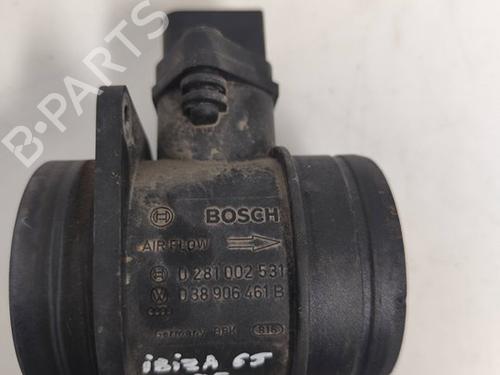 Used Mass air flow sensor SEAT IBIZA III (6L1) [2002-2009]  27459076
