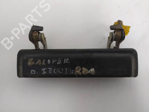 Used Front left exterior door handle MITSUBISHI GALLOPER (JK-01) 2.5 TD intercooler (99 hp) 19568194