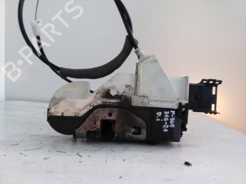 Used Front left lock PEUGEOT 308 I (4A_, 4C_) 1.6 HDi (90 hp) 19558518