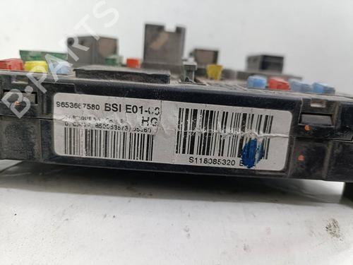 Fuse box PEUGEOT PARTNER MPV (5_, G_) 2.0 HDI | BP33558216E1 - Image 2
