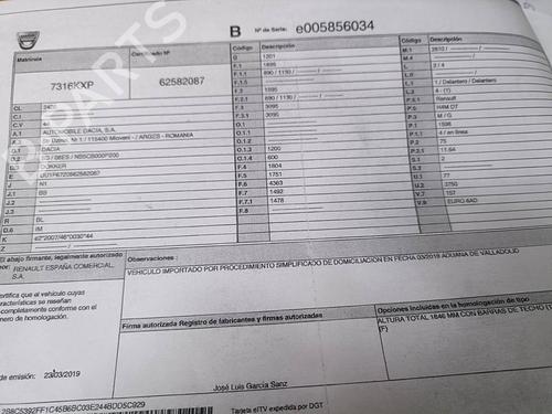 Left front window switch DACIA DOKKER Box Body/MPV | BP33412349I27 - Image 6