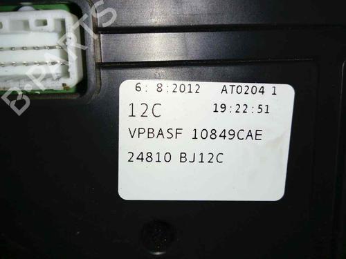 Instrument cluster NISSAN NV200 / EVALIA Bus  | BP29410740C47 