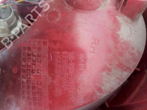 Right taillight CHEVROLET MATIZ (M200, M250)  | BP19561988C35 