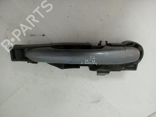 Used Rear left exterior door handle RENAULT LAGUNA III (BT0/1) [2007-2015]  19563162