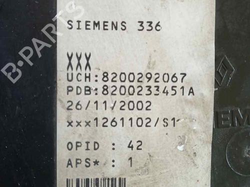 Engine control unit (ECU) RENAULT MEGANE II (BM0/1_, CM0/1_)  | BP19553210M57 