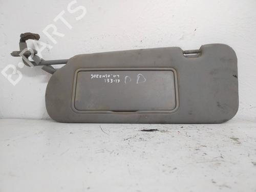 Used Right sun visor KIA SORENTO I (JC) [2002-2011]  19557287