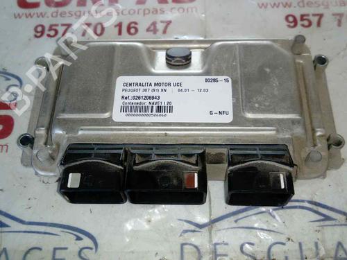 Used Engine control unit (ECU) PEUGEOT 307 (3A/C) 1.6 16V (109 hp) 19552856