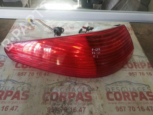 Used Left taillight PEUGEOT 607 (9D, 9U) 2.2 HDi (133 hp) 19555122