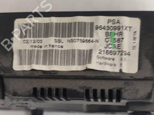 Airco bedieningspaneel PEUGEOT 307 Break (3E)  | BP26714231I5 