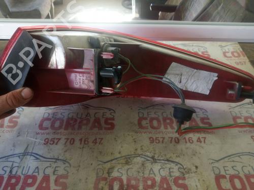 Left taillight PEUGEOT 607 (9D, 9U) 2.2 HDi | BP19555122C34 