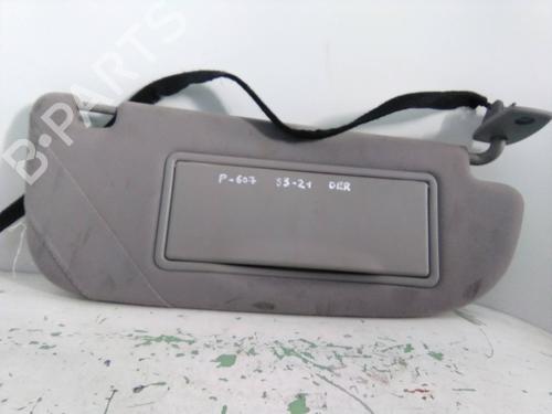Used Right sun visor PEUGEOT 607 (9D, 9U) 2.2 HDi (133 hp) 19560435