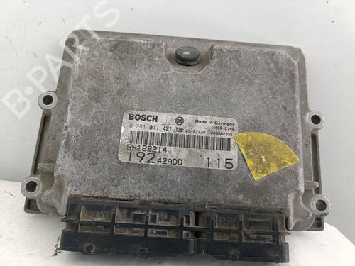 Used Engine control unit (ECU) FIAT STILO (192_) 1.9 JTD (192_XE1A) (115 hp) 19571171