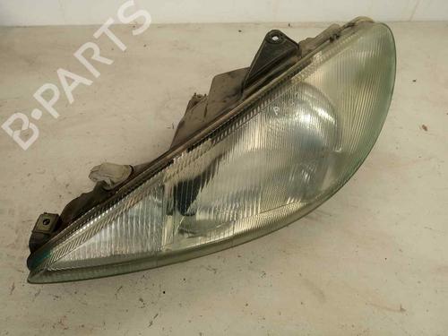 Used Left headlight PEUGEOT 206 Hatchback (2A/C) 1.9 D (69 hp) 19562552