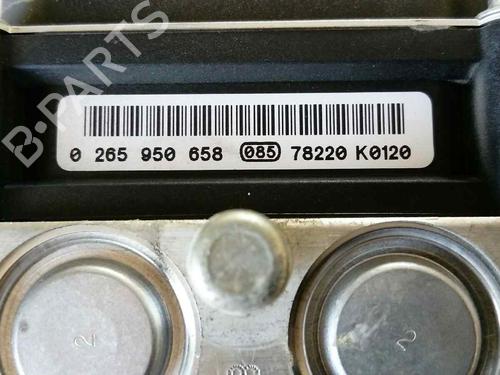 ABS pump PEUGEOT PARTNER Box Body/MPV 1.6 HDi 16V 4x4 | BP19550708M43 