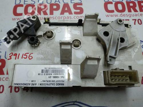 Climate control PEUGEOT 206 Hatchback (2A/C)  | BP19551512I5 