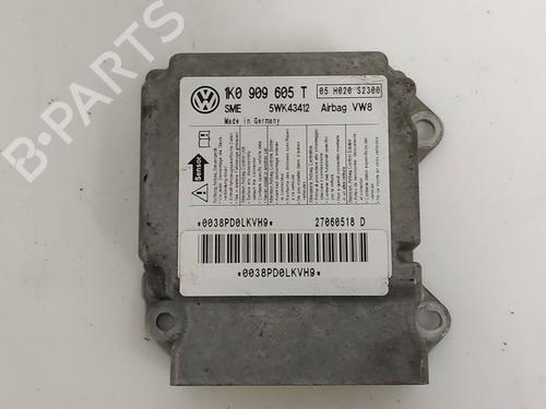 Airbag styreenhed VW GOLF V (1K1) [2003-2010]  19569183