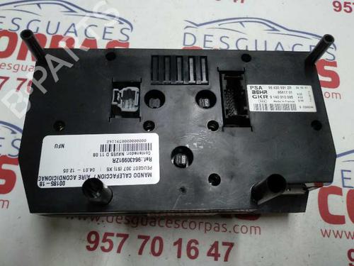 Climate control PEUGEOT 307 (3A/C) 1.6 16V | BP19551515I5 