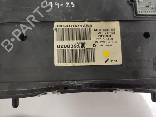 Instrument cluster RENAULT MEGANE II (BM0/1_, CM0/1_)  | BP19567192C47 
