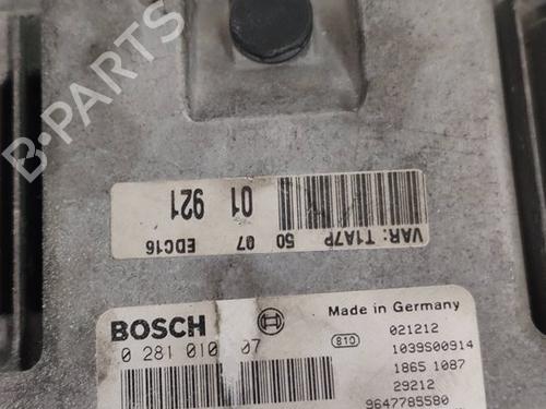 Motorstyringsenhed PEUGEOT 206 Hatchback (2A/C) 1.4 HDi eco 70 | BP29915289M57 