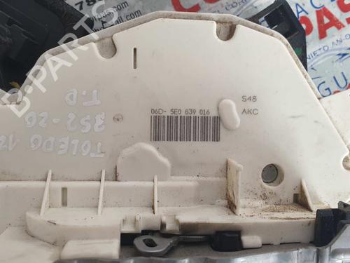 Used Rear right lock SEAT TOLEDO IV (KG3) [2012-2019]  22609805