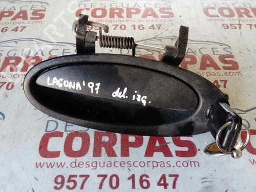 Used Front left exterior door handle RENAULT LAGUNA I (B56_, 556_) [1993-2002]  19551982