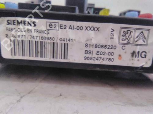Fuse box PEUGEOT 206 Hatchback (2A/C) 1.4 LPG | BP19566796E1 