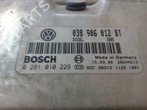 Engine control unit (ECU) SEAT LEON (1M1) 1.9 TDI | BP19547136M57 