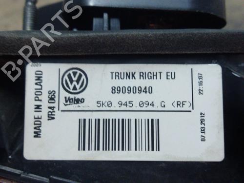 Right tailgate light VW GOLF VI (5K1)  | BP29927642C80 
