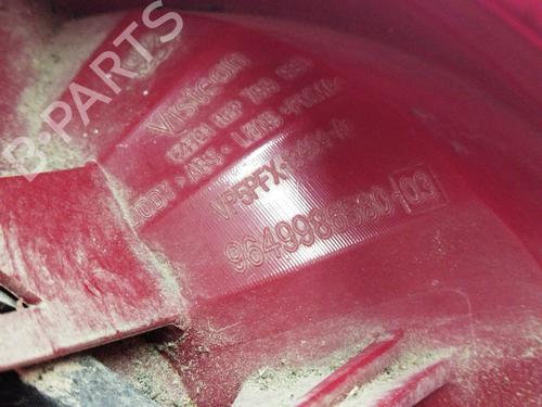 Right taillight PEUGEOT 207 (WA_, WC_)  | BP30776697C35 