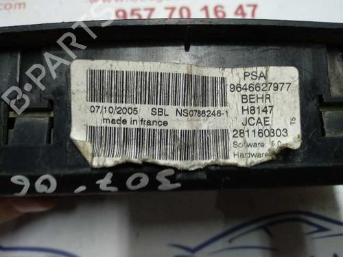 Climate control PEUGEOT 307 (3A/C)  | BP19551062I5 
