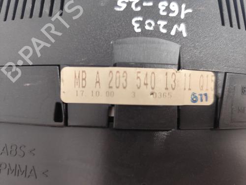 Kombinert Instrument MERCEDES-BENZ C-CLASS (W203) C 220 CDI (203.006) | BP29982988C47