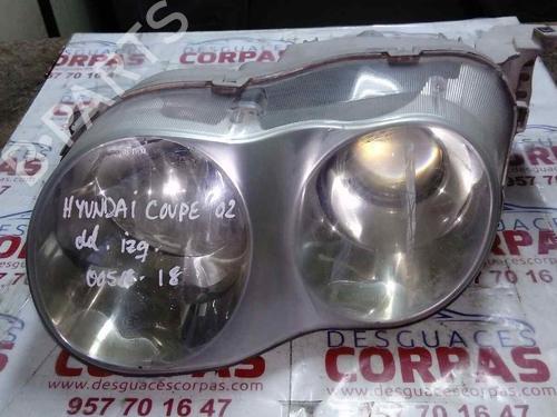 Used Left headlight HYUNDAI COUPE I (RD) 1.6 i 16V (114 hp) 19551964